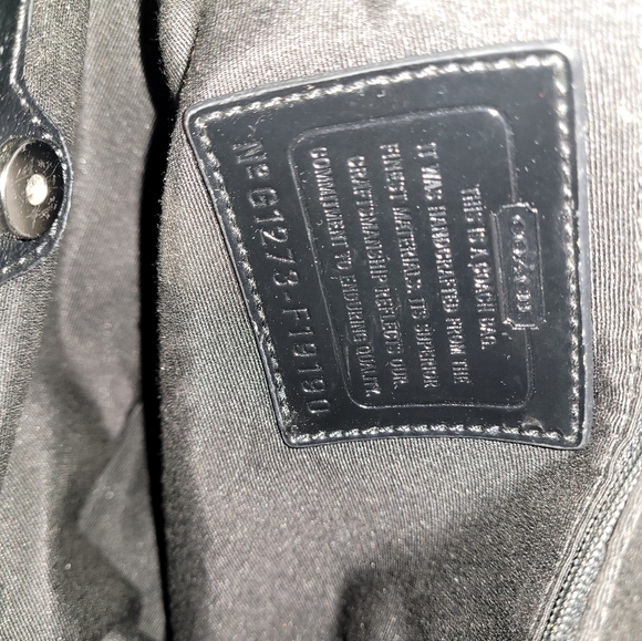 Coach Signature stripe purse - Picture 4 of 11